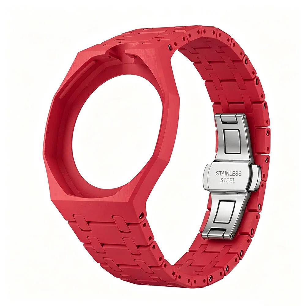 Luxury Plastic Modification Kit for Swatch X AP Royal POP Watch Eco Watch Case Link Strap Watch Conversion Pocket Mod Accessory