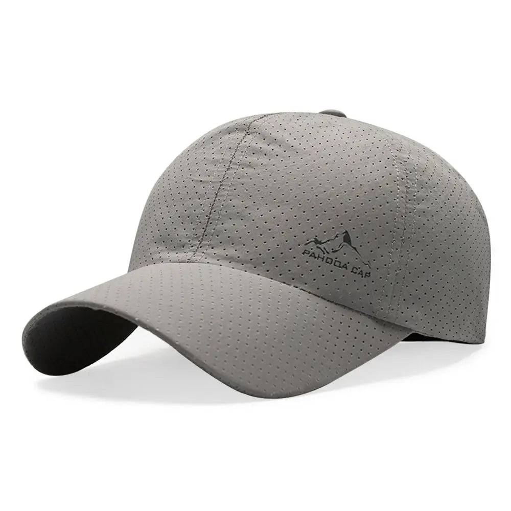 Casual Quick Dry Summer Baseball Cap Breathable UV Protection Sun Hats Adjustable Sports Cap Men Women