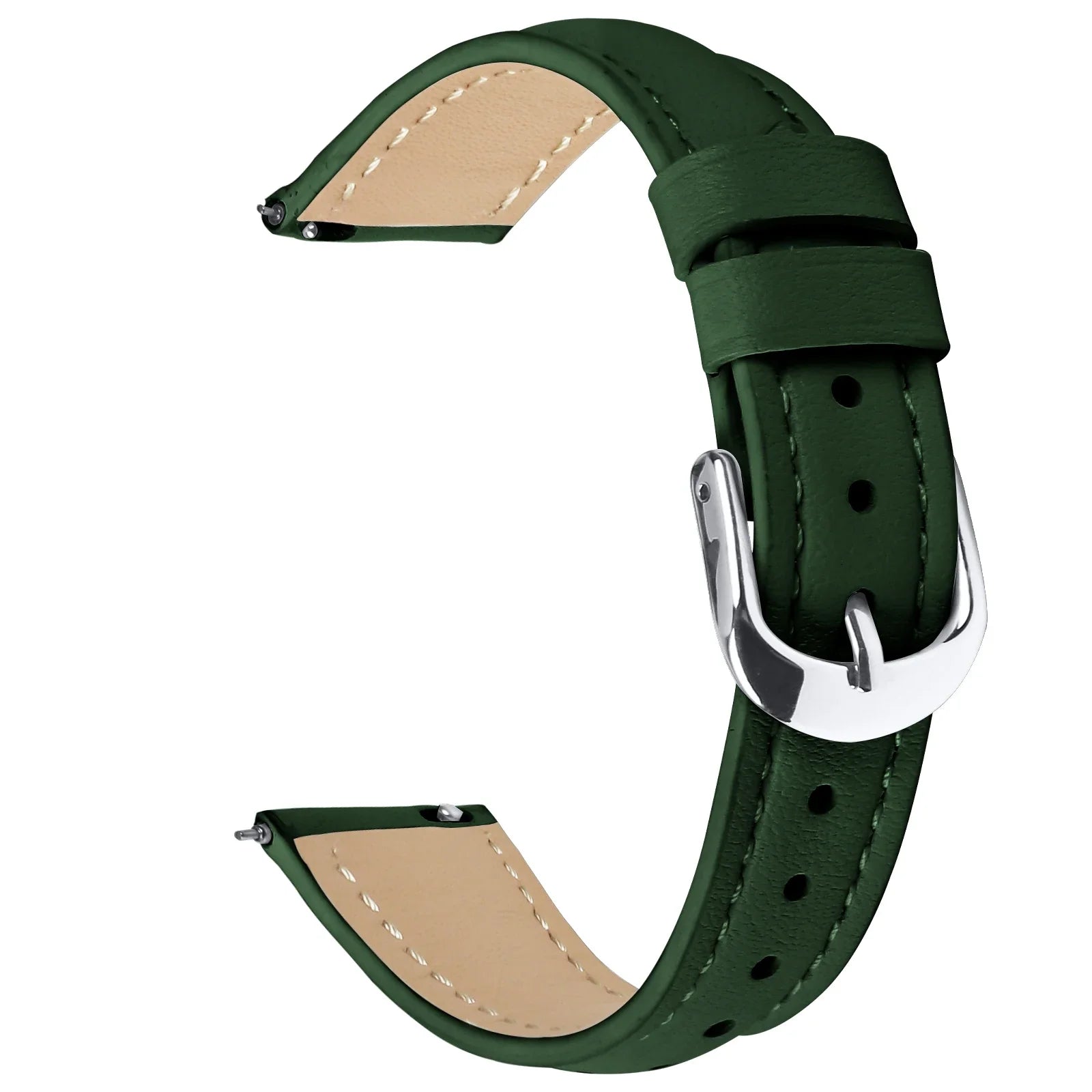 Leather Bracelet Band Suitable for Huawei Watch GT6 GT5 GT4 41mm with Metal Buckle Suitable for Huawei Watch 5/GT5pro 42mm