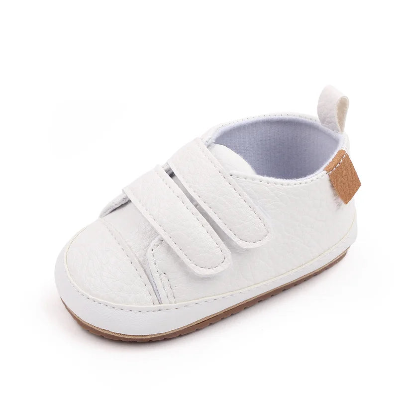 Baby Casual Sneaker Spring and Autumn Soft PU and TPR Sole Anti-slip High Quality Hot Selling 2023 New Fashion for Toddler 0-12M