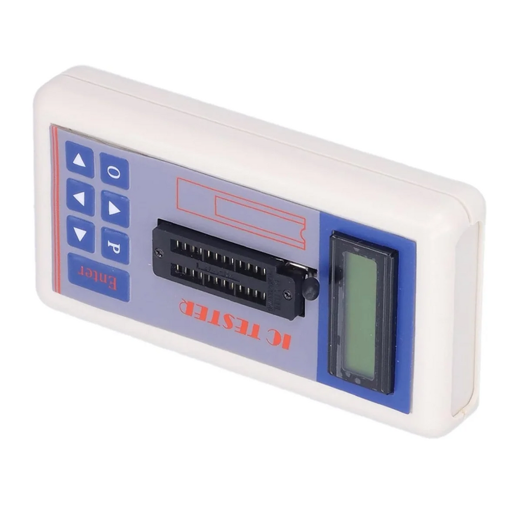 ABQR Integrated Circuit Tester, IC Transistor Capacitor Tester, Diode Checker Detector, with 5V 3.3V AUTO Mode,B