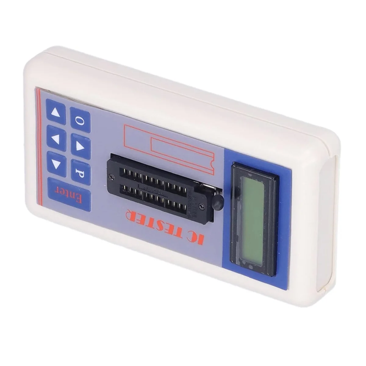 ABQR Integrated Circuit Tester, IC Transistor Capacitor Tester, Diode Checker Detector, with 5V 3.3V AUTO Mode,B