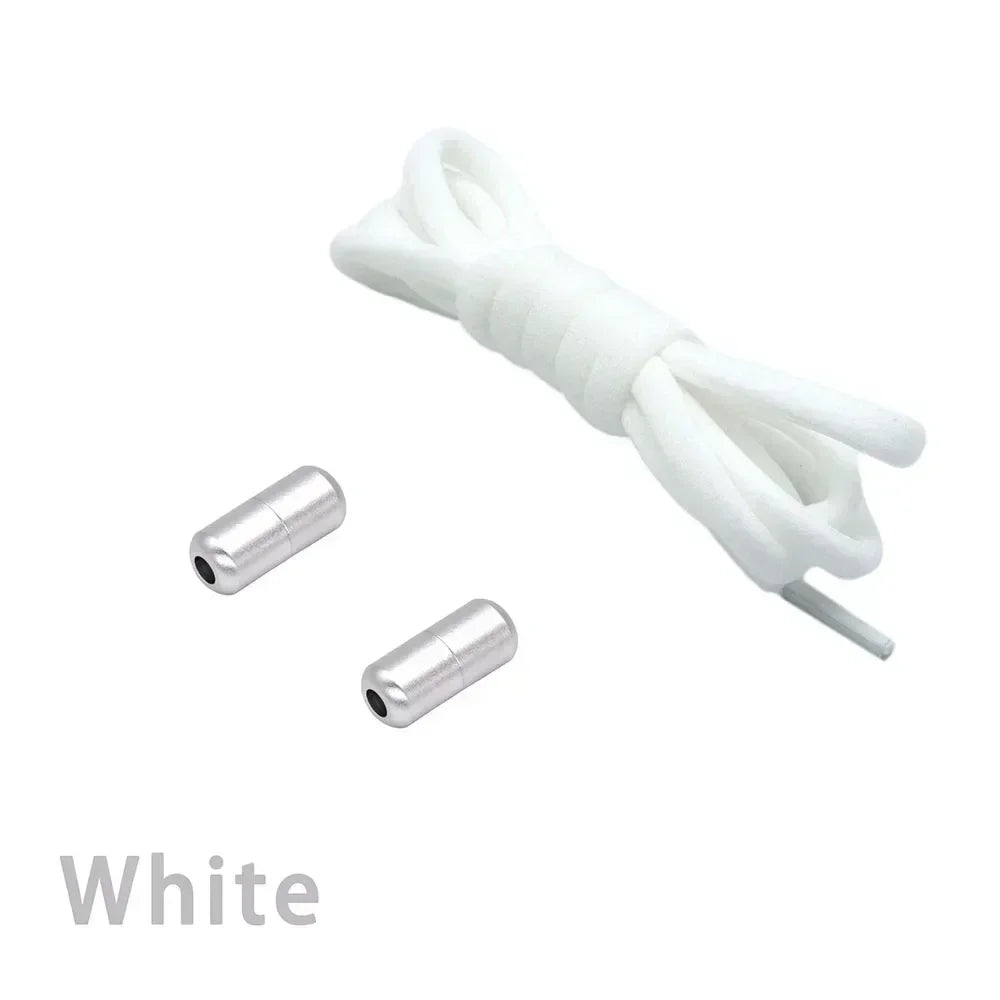 Elastic Shoe Laces Semicircle No Tie Shoelaces for Kids and Adult Shoelace for Sneakers Quick Lazy Laces Colorful Capsule Buckle