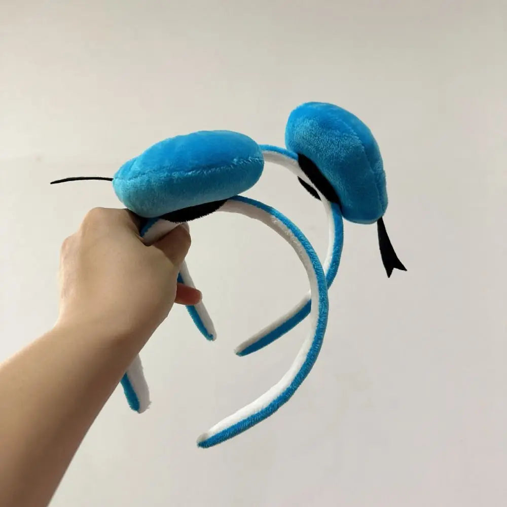 Funny Sky Blue Sailor Hat Hairband Fun Accessory Cartoon Wash Face Headband Cartoon Headgear Party Event