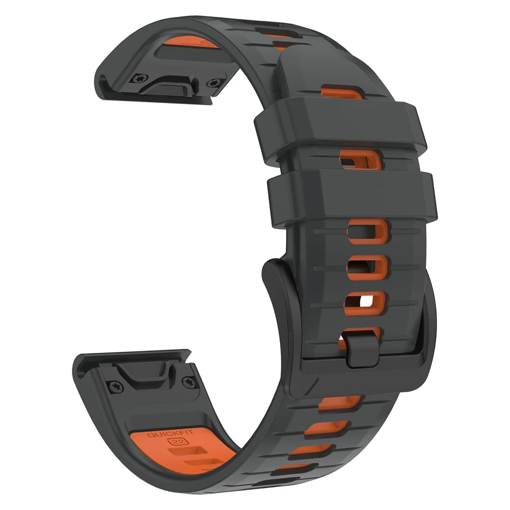 Sport Strap Silicone Watch Band 22mm 26mm For Garmin Fenix 8 Pro E 7 7X 6 6X 5 5X Plus Quick Release Bracelets Women Men Correa