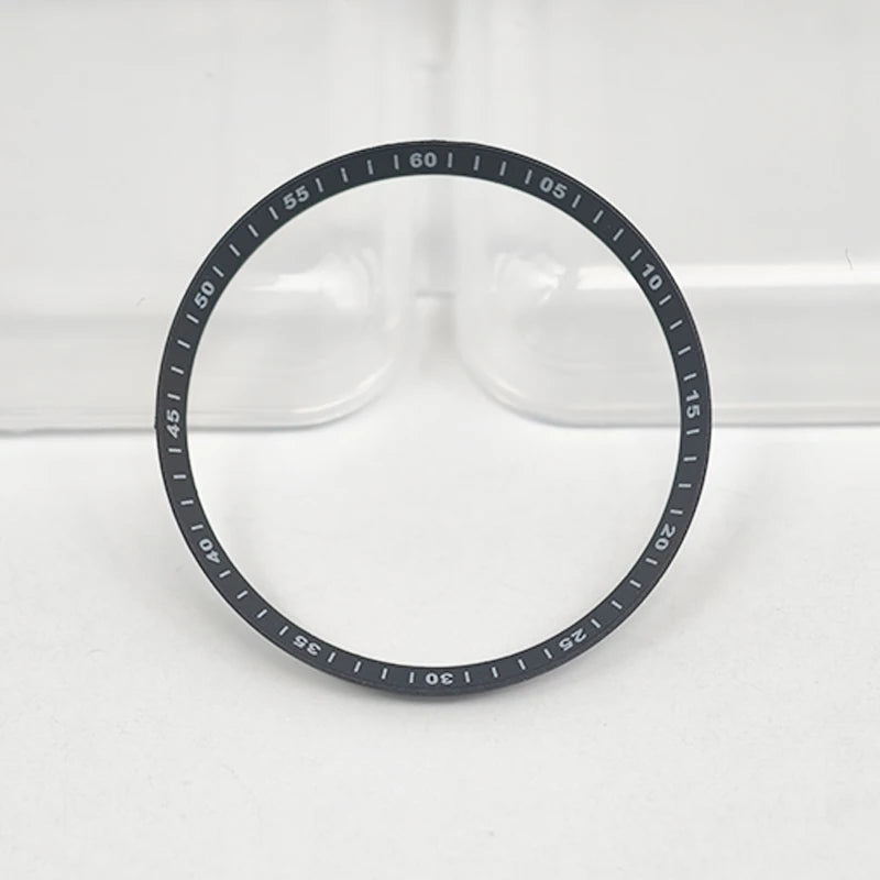 30.5mm Watch Chapter Rings Fit SKX007 SKX009 SRPD Watch Case Plastic Inner Ring NH35 NH36 Movement Men's Watch Parts Replace