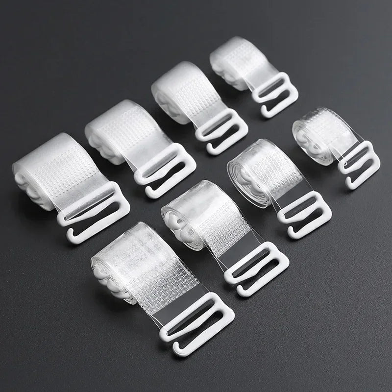 Invisible Transparent Bra Straps Detachable Silicone Elastic Belt Adjustable Non Slip Intimates Women Shoulder Strap Accessories