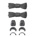 1Pair Without Ties Quick Lace Kit Round Tennis Creative No Tie Shoelaces Running Sneakers Shoelaces for Salomon Shoe Accessories