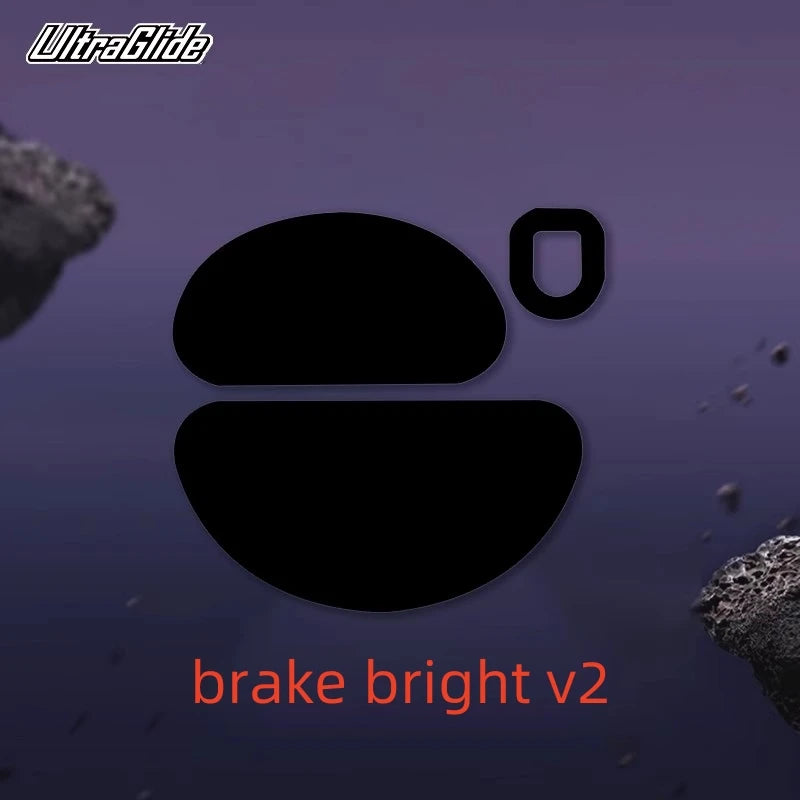 1 Set Meow Gaming Gear Ultraglide Mouse Skates For ATK U2 Mini/ Pro/ ULTRA/ ULTIMATE Brake Control Silence Feet ICE Glides PTFE