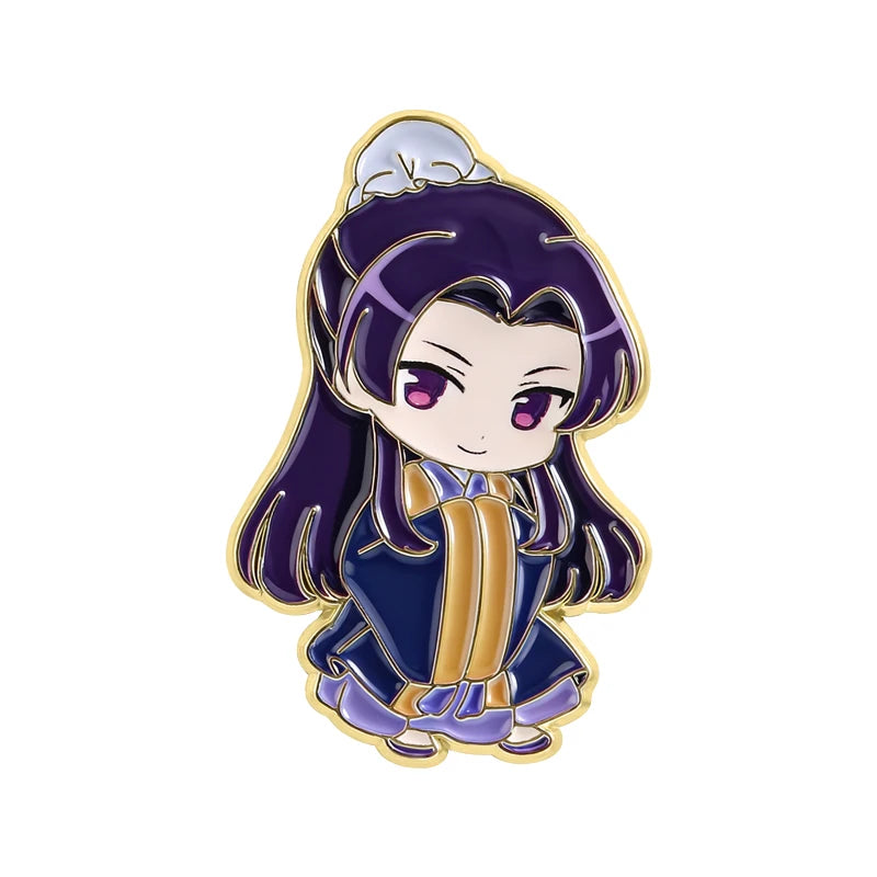 Maomao Light Novel Brooch Enamel Pins  Cute Japanese Anime Cartoon Character Brooches Lapel Badge Jewelry Gift for Fans Friends