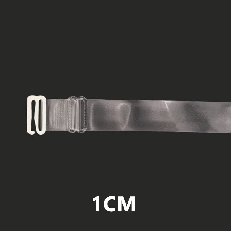 Invisible Transparent Bra Straps Detachable Silicone Elastic Belt Adjustable Non Slip Intimates Women Shoulder Strap Accessories