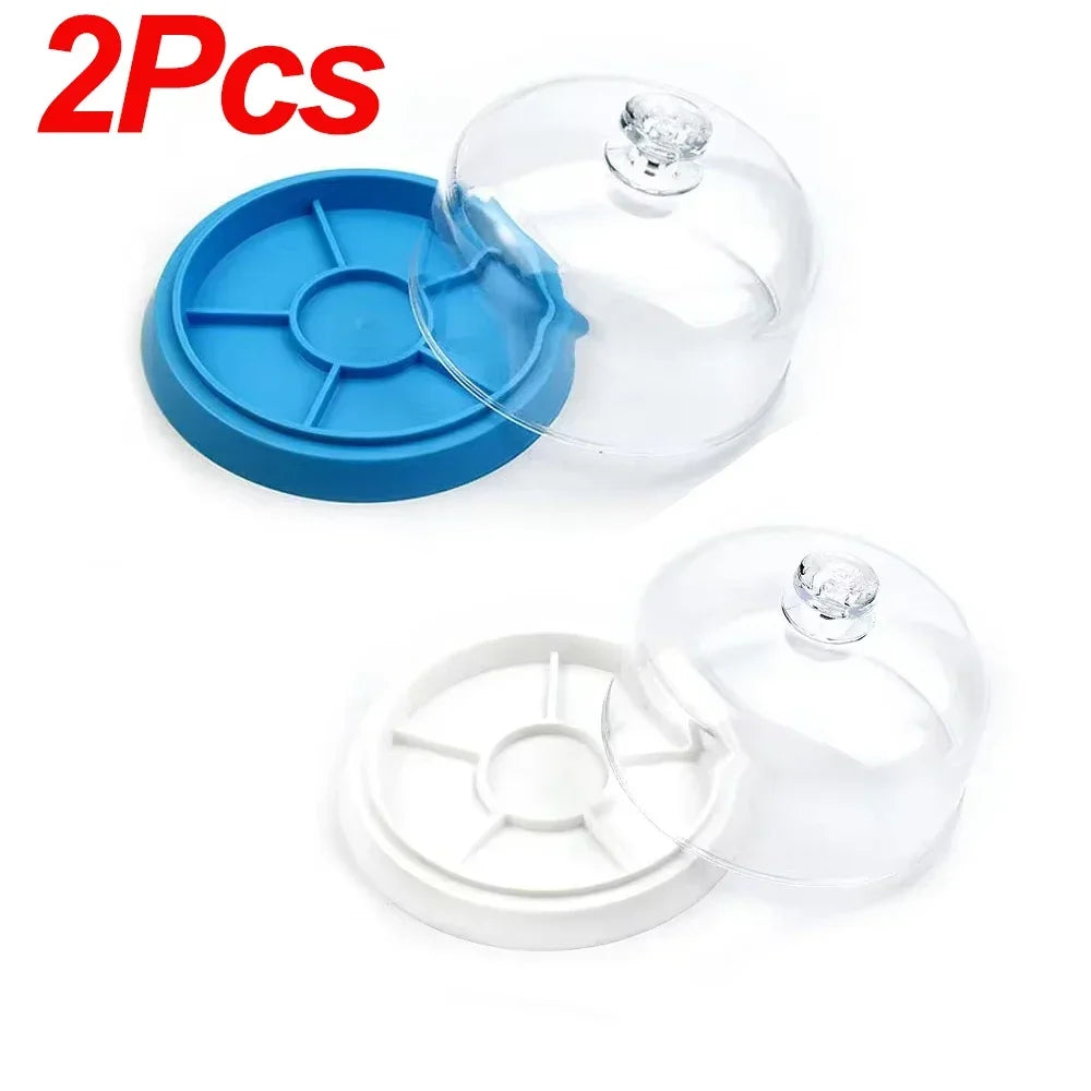 1/2pcs Watch Dust Sheet Cover with Tray Watch Movement Repair Tool Jewelry tools Spare Protector Watchmaker Repair Tool