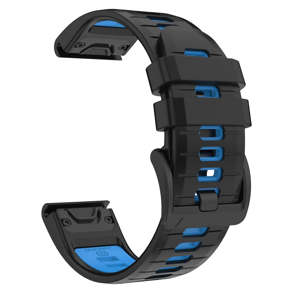 Sport Strap Silicone Watch Band 22mm 26mm For Garmin Fenix 8 Pro E 7 7X 6 6X 5 5X Plus Quick Release Bracelets Women Men Correa