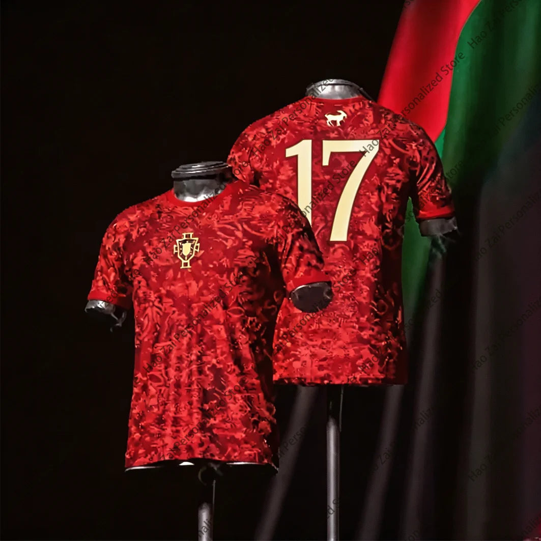 2026 Cristiano Ronaldo Commemorative Edition Jersey/T-Shirt—Portugal Men’s Women’s and Kids’ Sports and Casual Tops