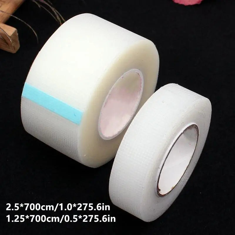 New PE/Non-woven Fabric Facial Tape Breathable Professional Cosplay Makeup Tape Transparent Lift  Double Eyelid Tape Makeup