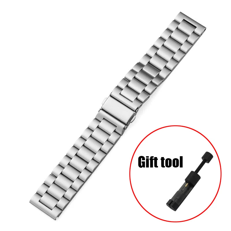 20mm/22mm Milanese band For Amazfit GTS/2/2e/3/4/GTS2 Mini/GTR 42mm/47mm/GTR2/3/4/Pro stratos Metal Bracelet Amazfit bip strap