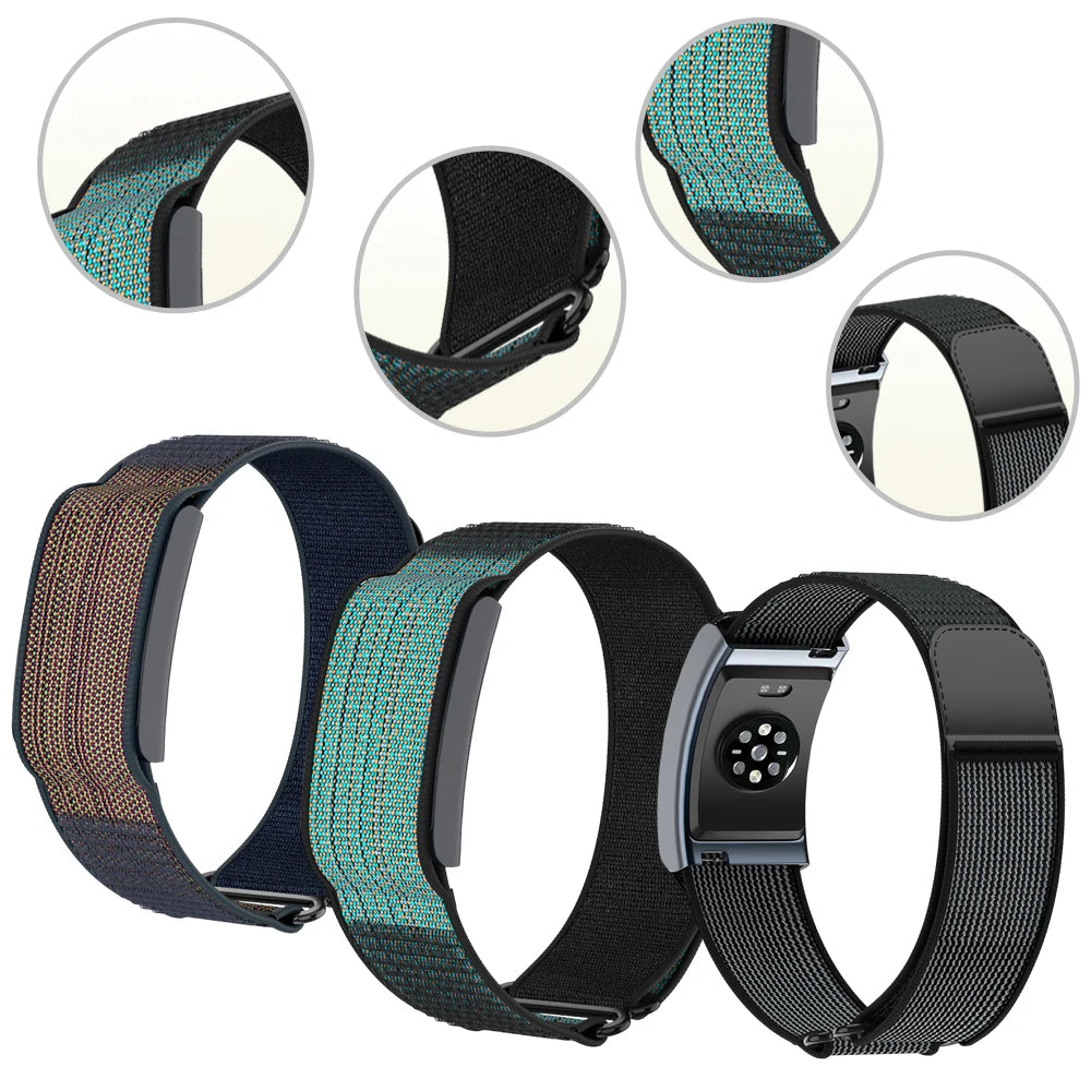 Full Cover Strap for Amazfit Helio Original Nylon Outdoor Sport Band Adjustable Comfortable Wristband for Helio Men Women Band