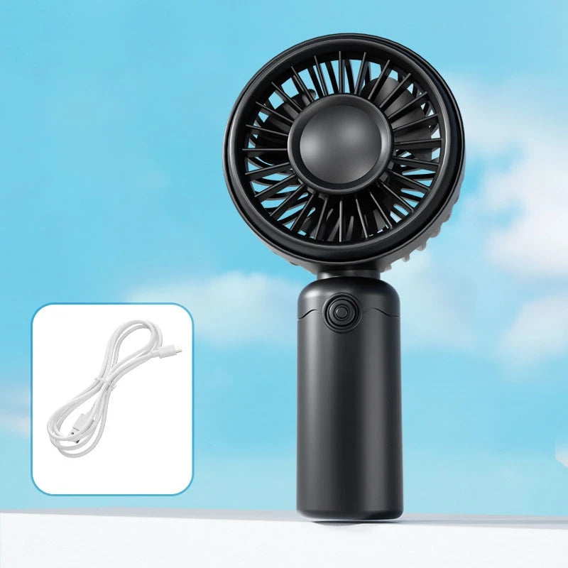 New Mini Fan Portable Mini USB Rechargeable Quiet Fans Table Makeup Eyelash Cooler Kids Outdoor Office Travel Air Cooler Fan