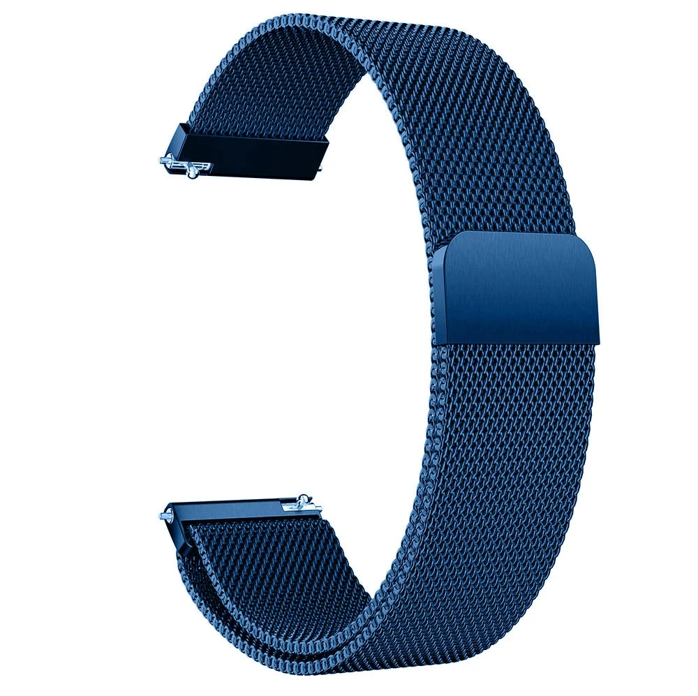 20mm/22mm Milanese band For Amazfit GTS/2/2e/3/4/GTS2 Mini/GTR 42mm/47mm/GTR2/3/4/Pro stratos Metal Bracelet Amazfit bip strap