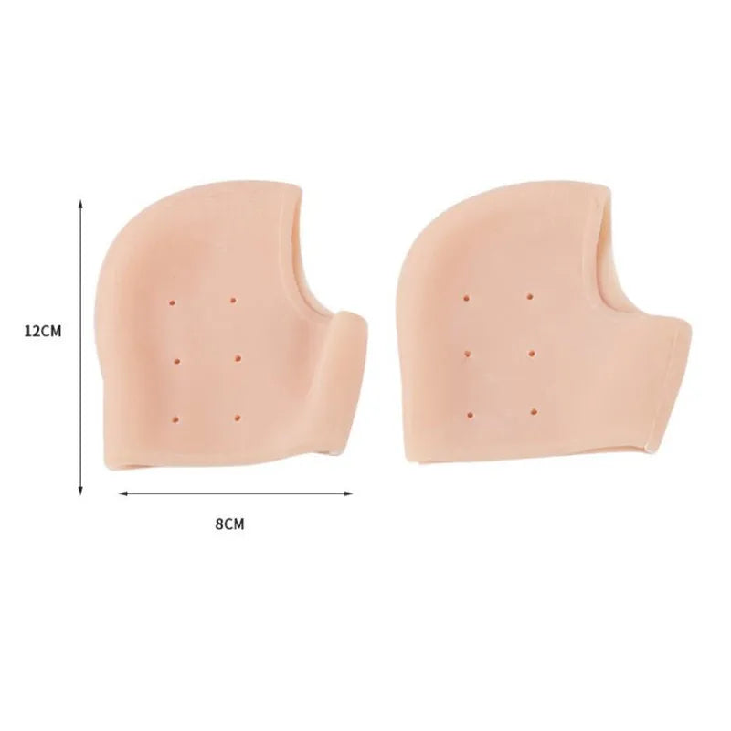 1Pai Heel Cushion Gel Heel Protector for Plantar Fasciitis Achilles Tendonitis Bone Spur Aching Feet Relieve Pain Pedicure Tools