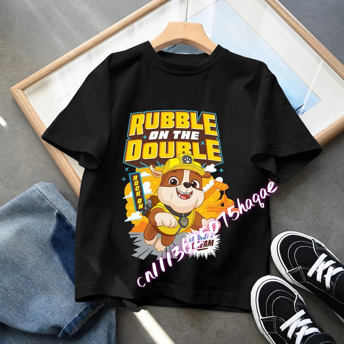 Summer PAW Patrol Children T-Shirts Cartoon Chase Skye Short Sleeves Top Tees Fashion Anime Girls Boys Shirts Kids Clothes Gift