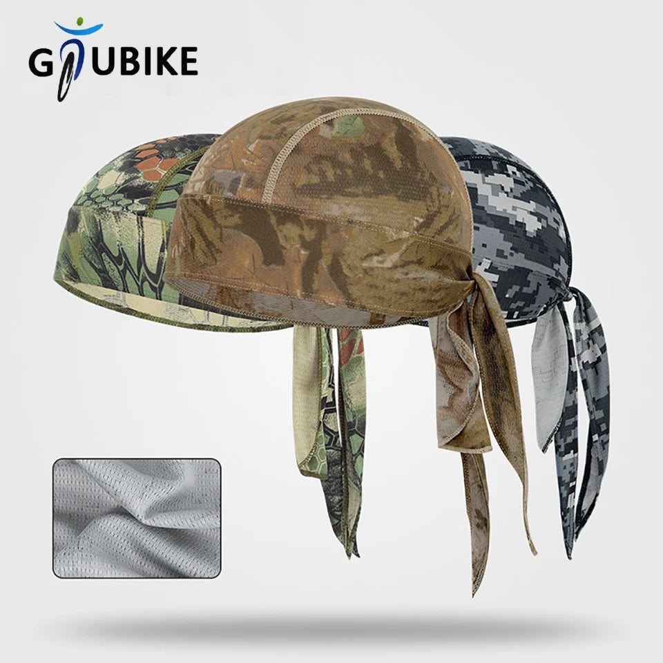 Cycling Headscarf Spring Summer Men Women Breathable Hiking Scarf Outdoor Tourism Pirate Hat Sports Sun Protection Headscarf