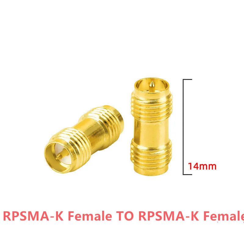 2PCS SMA to SMA Adapter SMA Male Female to Male Female RP SMA Straight 3 Way Right Angle 90 135 Degree RF Connector for Antenna
