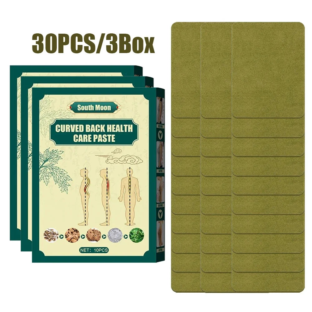 10-30PCS Lumbar Vertebra Patch Back Waist Self-heating Paste for Running Yoga Fitness Exercise