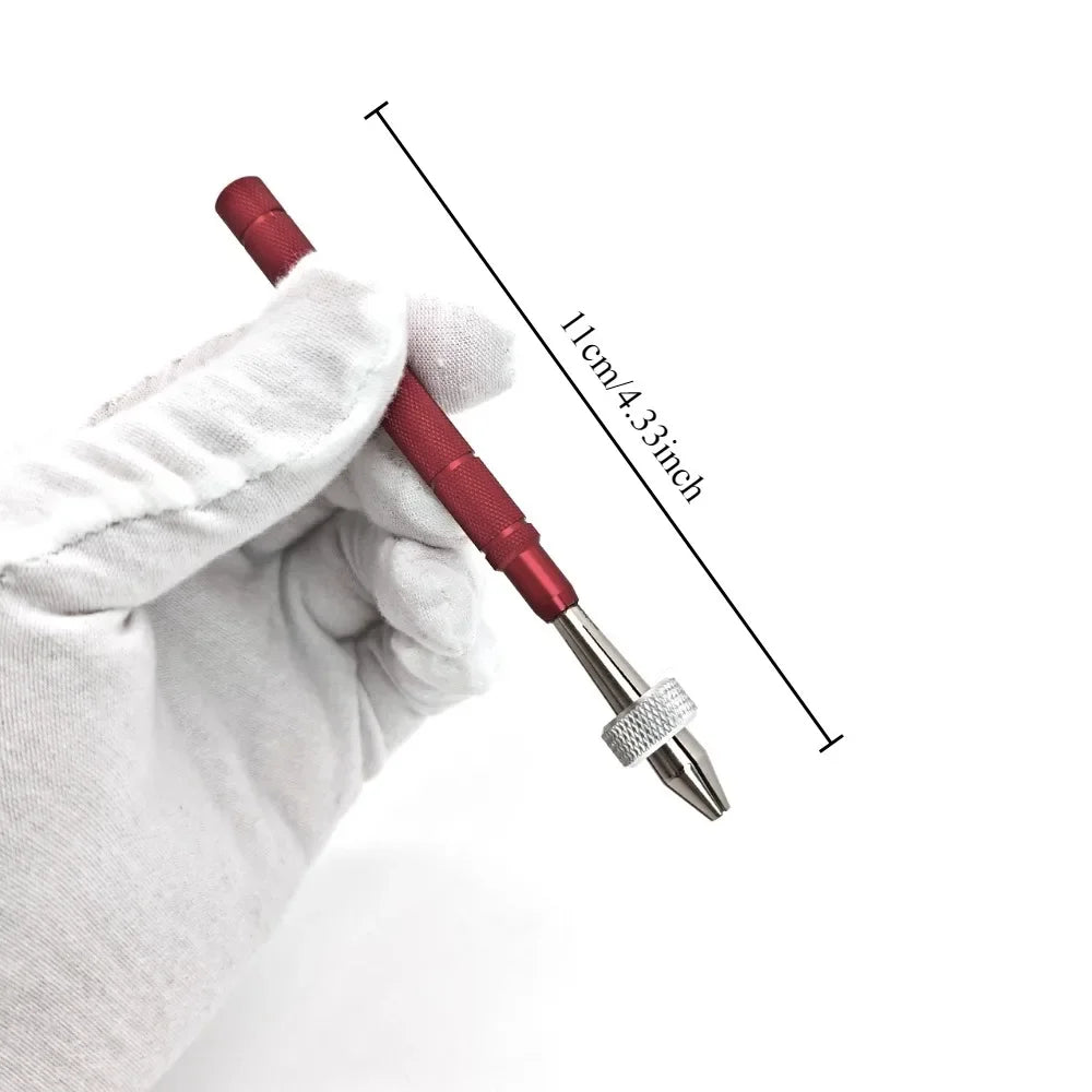 Watch Repair Tools Precision Pallet Lever Tweezers & Crown Clamp Vise Mechanical Watch Escapement Lever for Installation
