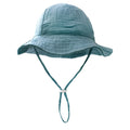 Baby Cotton Bucket Hats New Children Sunscreen Outdoor Caps Boys Girls Print Panama Hat Unisex Beach Fishing Hat For 3-12 Months