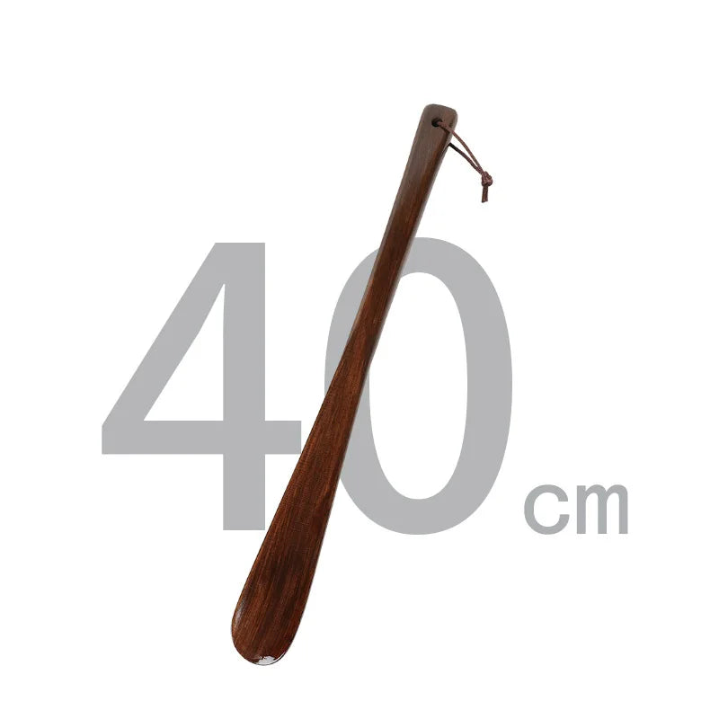 Professional Shoe Spoon Home Tools Durable Professional Wooden Shoe Horn Flexible Wood Long Handle Shoehorn Useful Shoe Lifter