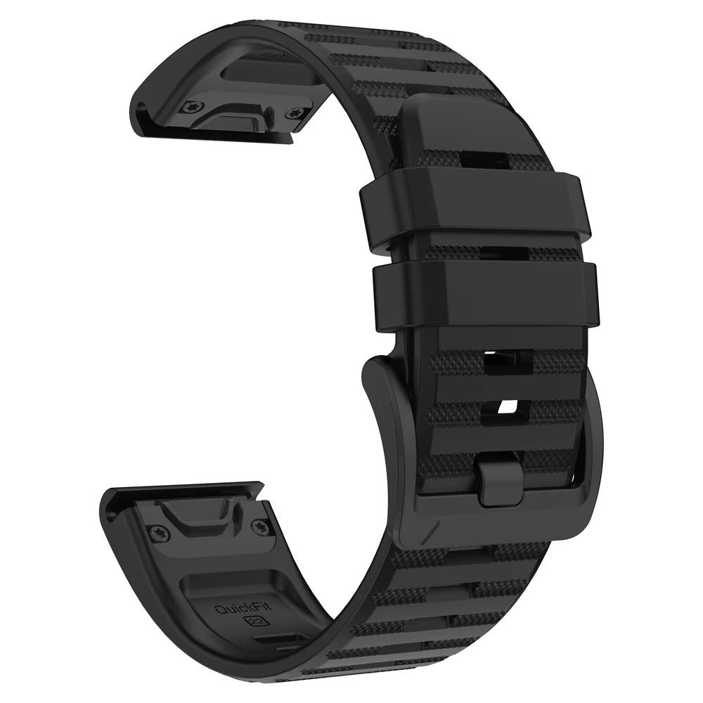 Sport Strap Silicone Watch Band 22mm 26mm For Garmin Fenix 8 Pro E 7 7X 6 6X 5 5X Plus Quick Release Bracelets Women Men Correa