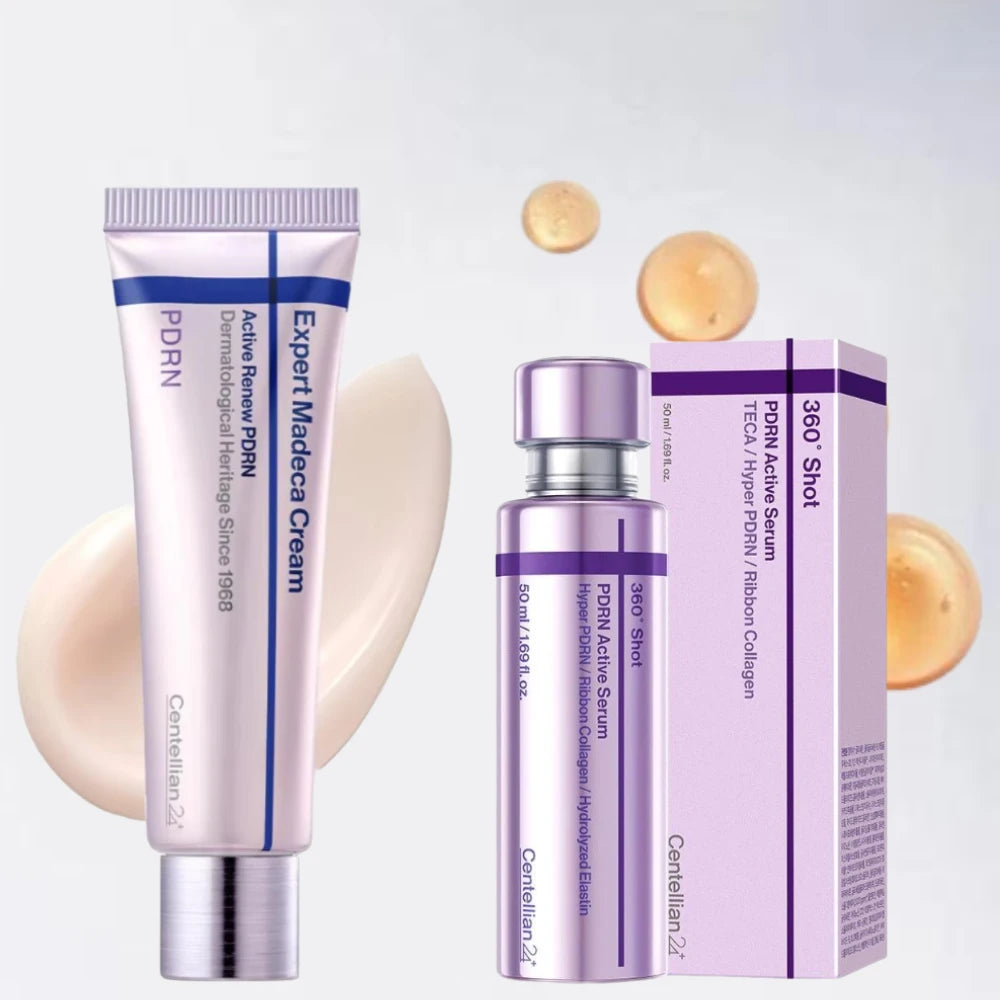 24 PDRN Madeca Cream 360° Shot PDRN Active Serum Time Reverse Firming Moisturizer Repair Skin Barrier Skin Regeneration Skincare