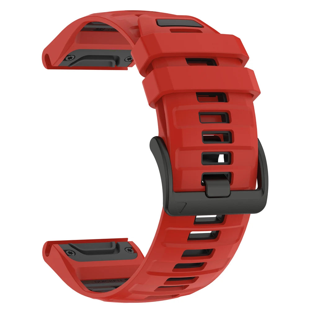 Sport Strap Silicone Watch Band 22mm 26mm For Garmin Fenix 8 Pro E 7 7X 6 6X 5 5X Plus Quick Release Bracelets Women Men Correa