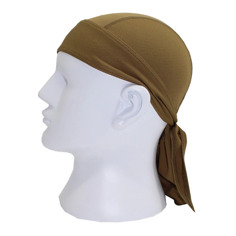 Cycling Headscarf Spring Summer Men Women Breathable Hiking Scarf Outdoor Tourism Pirate Hat Sports Sun Protection Headscarf