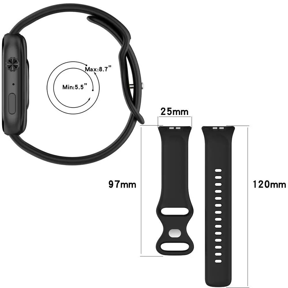 Silicone Watchband Strap+Case for Huawei Honor Choice ROSSINI 2i Smartwatch Bracelet & Case Film Replacement Wrist Band Correa