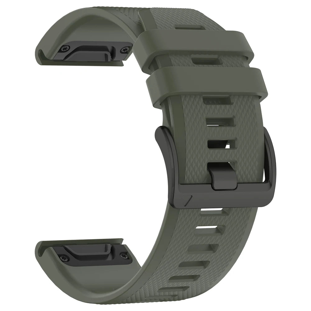 Sport Strap Silicone Watch Band 22mm 26mm For Garmin Fenix 8 Pro E 7 7X 6 6X 5 5X Plus Quick Release Bracelets Women Men Correa
