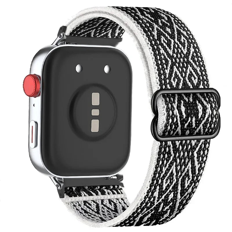 Elastic Nylon Loop Watch Band For Huawei Watch Fit3 2 Strap Replacement Wristband For Huawei Fit 5 4 Bracelet Correa Accessories