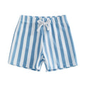 Citgeett Summer Kids Baby Boys Swim Trunks Stripes Print Elastic Waist Beach Shorts Shorts Clothes