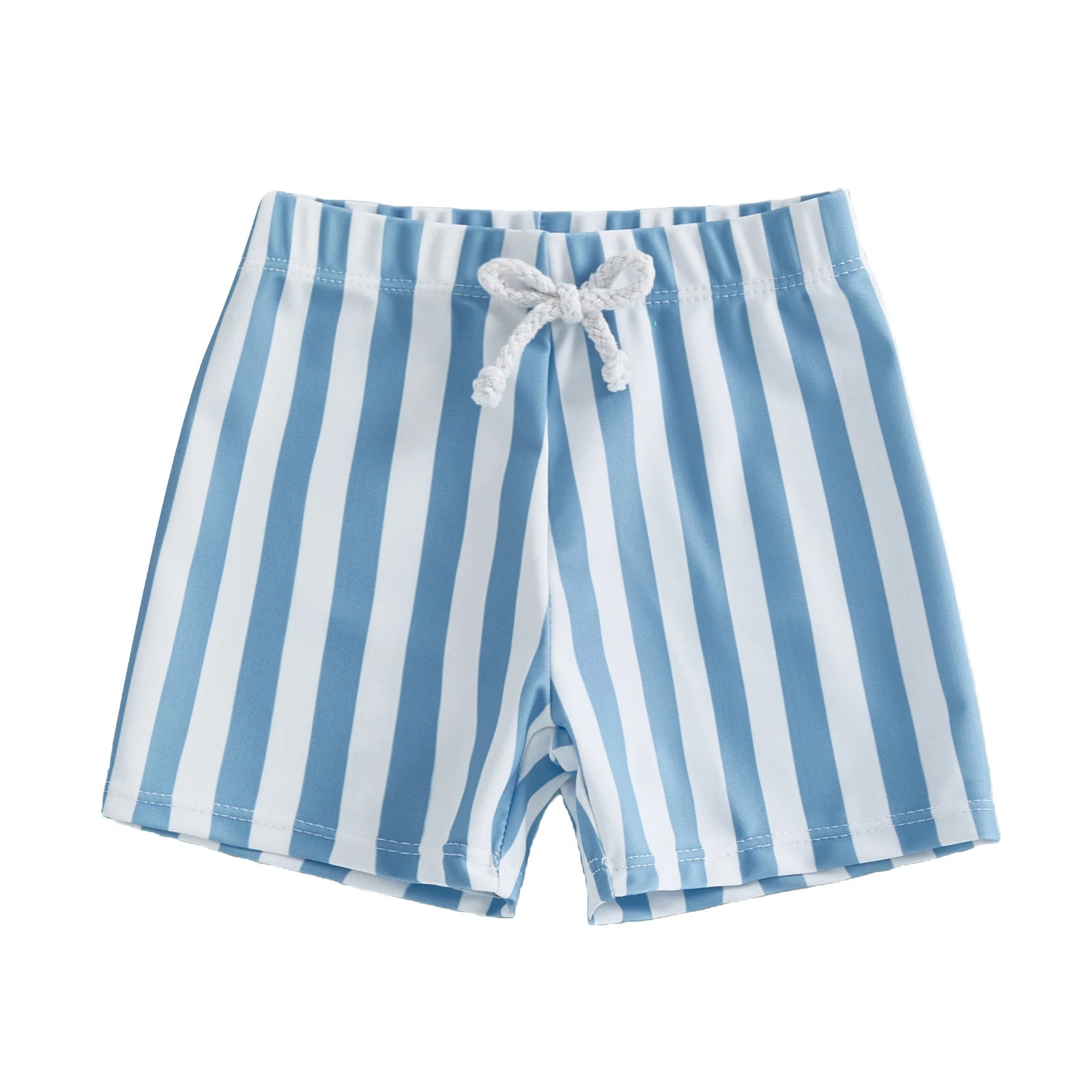 Citgeett Summer Kids Baby Boys Swim Trunks Stripes Print Elastic Waist Beach Shorts Shorts Clothes