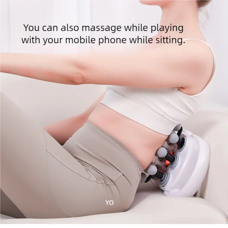 Fascia Gun Massager 22-head Fascia Gun Massager For Back Waist Legs Body Shoulder High Frequency Professional Muscle Relaxation
