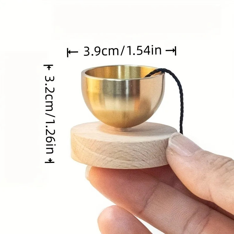 Mini Singing Bowl Set - Meditation Sound Bowl with Clear and Pleasant Tones, Suitable for Yoga, Meditation, and Unique Gifts