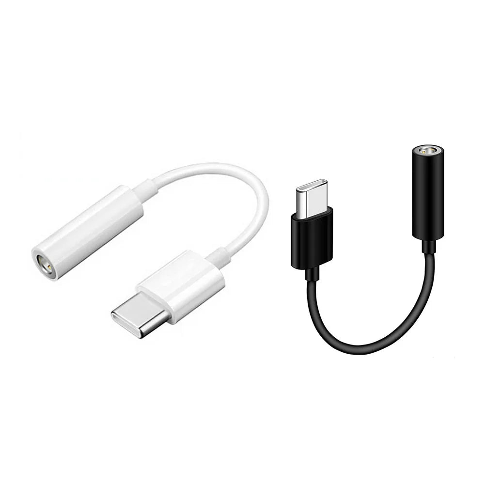 Type C Headset Adapter Portable Type-C To 3.5mm Aux Adapter Earphone Cable Converter for Smart Phone Accessories