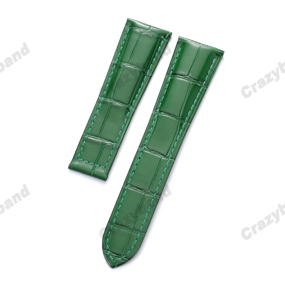 Genuine Leather Watch Strap for Cartier Tank London Solo Business Men‘s Soft Bracelet High Quality New Wrist Band 18mm 20mm 22mm