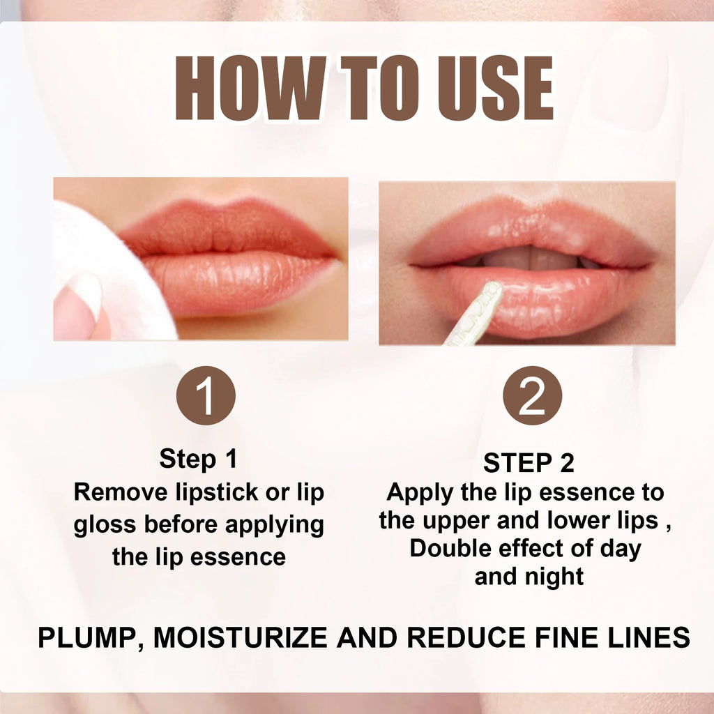 Instant Volumising Lip Plumper Oil Lip Enhancer Lip Gloss Plumping Serum Moisturizing Anti-Wrinkle Lipstick Sexy Lip Care Makeup