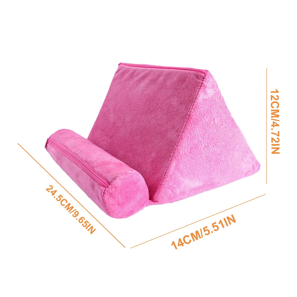 Sponge Pillow Tablet Holder for IPad Tablet Pillow Stand Cushion Laptop Tablet Holder Mobile Phone Support Pillow Reading Stand