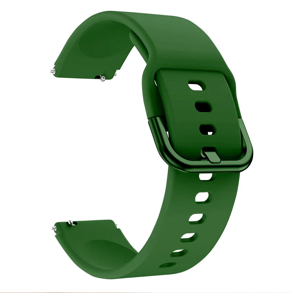 18mm Universal Band for Huawei GT6 5 4 41mm Colorful Buckle Men Women Replacement Strap for Hauwei GT5 Pro 42mm GT6 41mm Strap