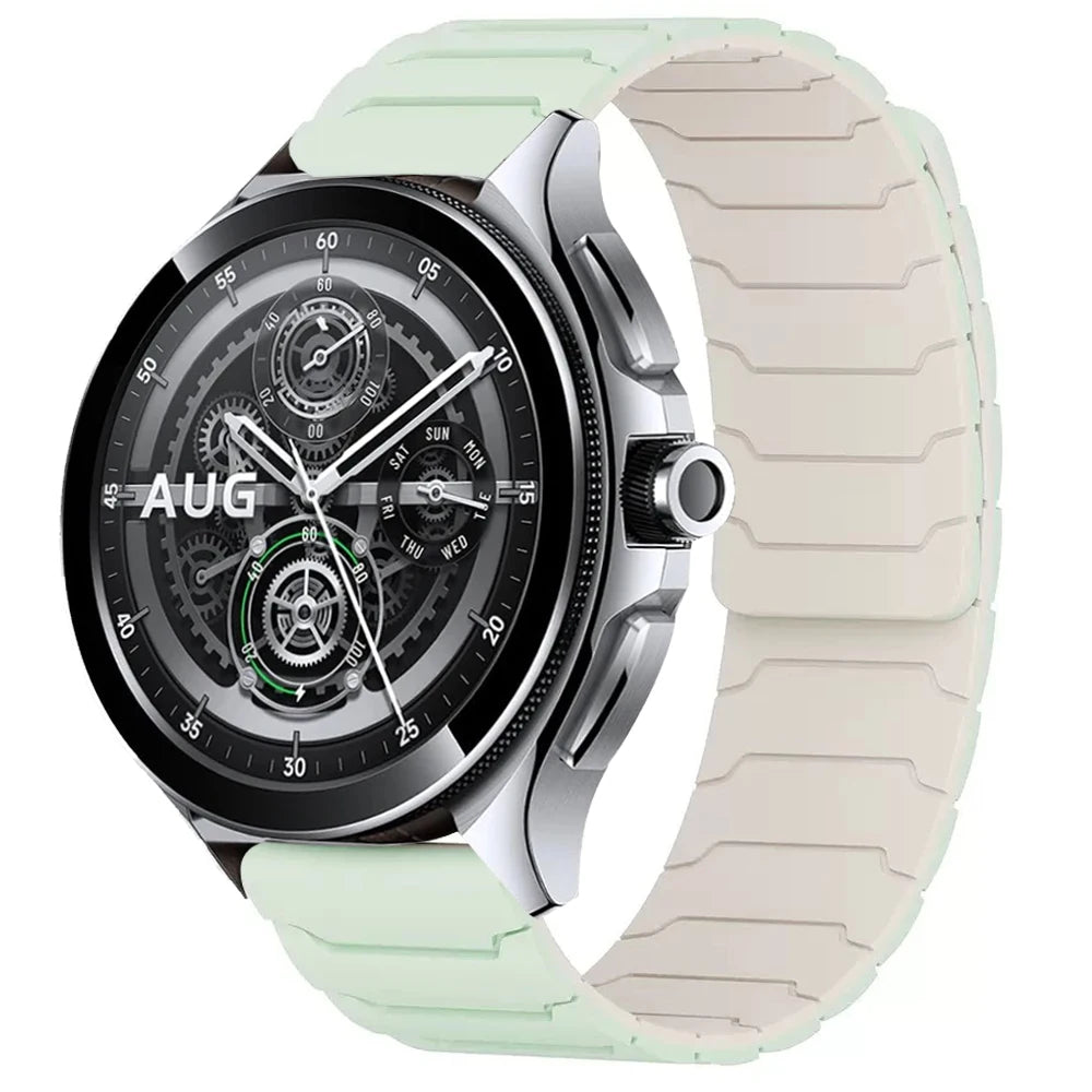 20/22mm Magnetic Band For Xiaomi Watch 2 Pro/Color 2/Mi Watch S1 S4 Sport Strap For Amazfit Bip 6 5/BALANCE 2 Silicone Bracelet