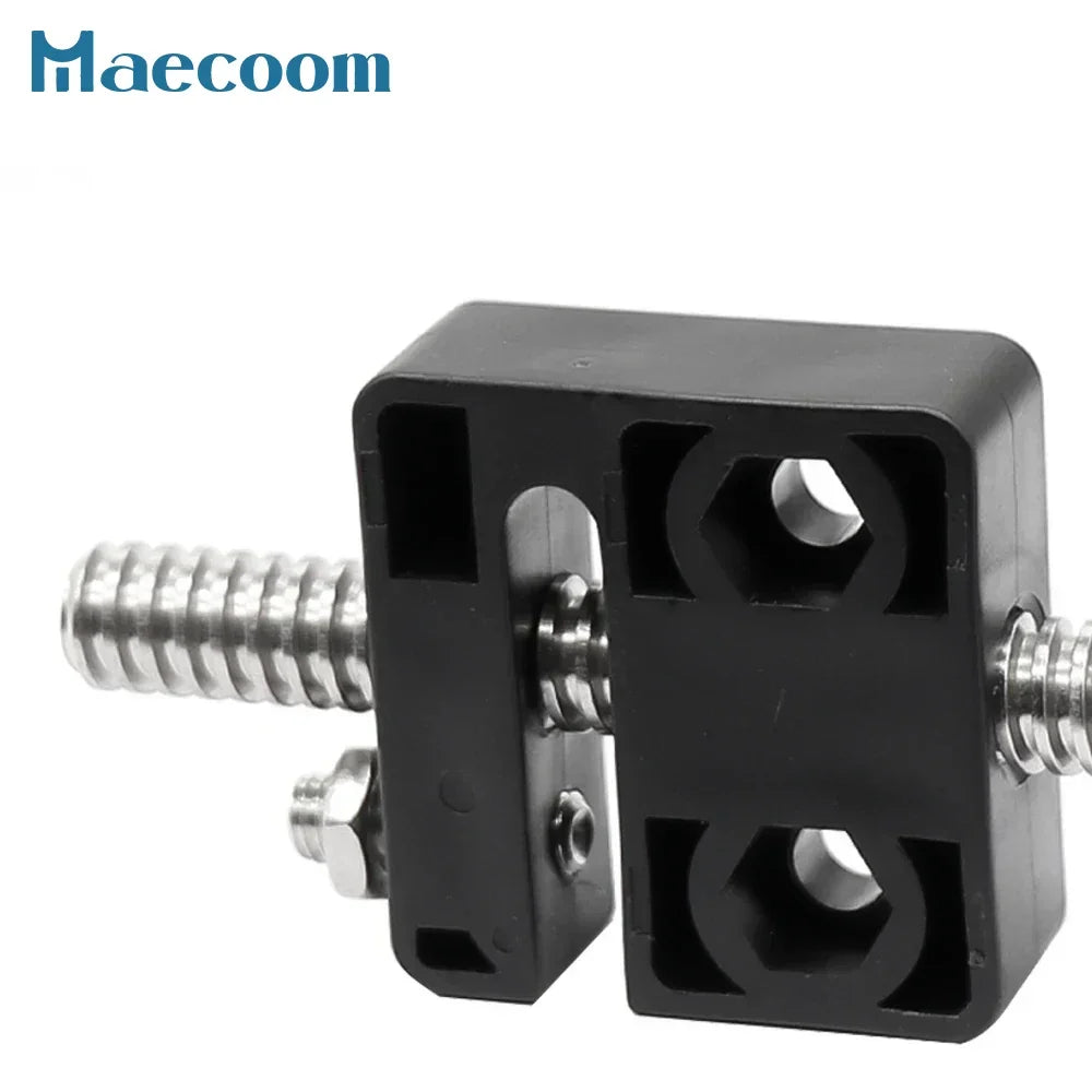 1pcs T V-Openbuildd Type Anti-backlash T8 Screw 8mm Nut Block Pitch 2mm Lead 2mm/4mm/8mm POM Square T8 Nut 3D Printer Parts