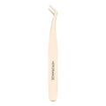 Stainless Steel Lower False Eyelashes Tweezer Lashes Extension Hair Removal Tweezers DIY Eyelashes Applicator Makeup Tools
